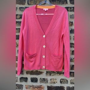 Lilly pulitzer V neck cardigan